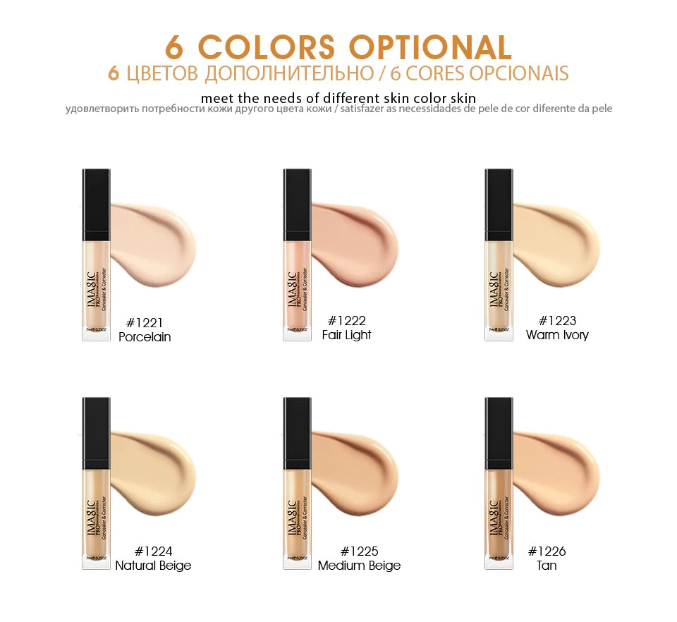 6-Color Concealer Palette - Facial Makeup Primer