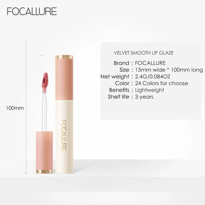 Long-lasting Waterproof Matte Liquid Lipstick - Moisture Red Lip Gloss