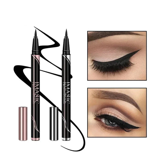 Waterproof Black Eyeliner Pen - Matte & Long-Lasting