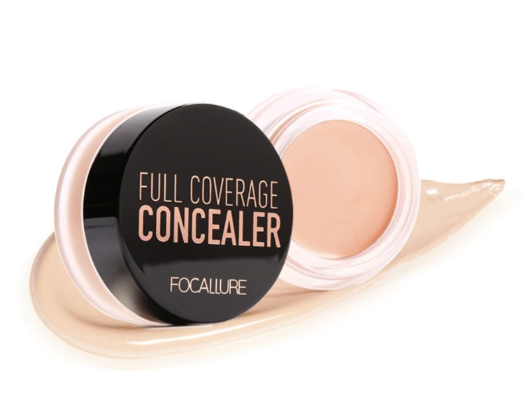 Waterproof Full Coverage Concealer - Long-lasting, Oil-Control Cream